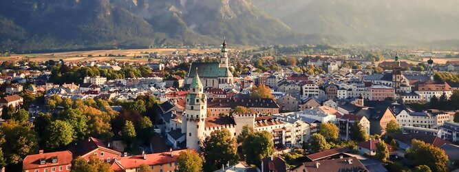 Stadt Urlaub Innsbruck - Mittelalterperle mit Charme Hall in Tirol Historische Altstadt - Auf eine der schönsten Städte Tirols trifft man, wenn man sich auf Entdeckungsreise in das mittelalterlich geprägte Hall in Tirol macht.